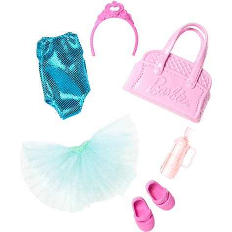 Barbie Club Chelsea Ballerina Outfit & Accessories Set Doll Clothing ...