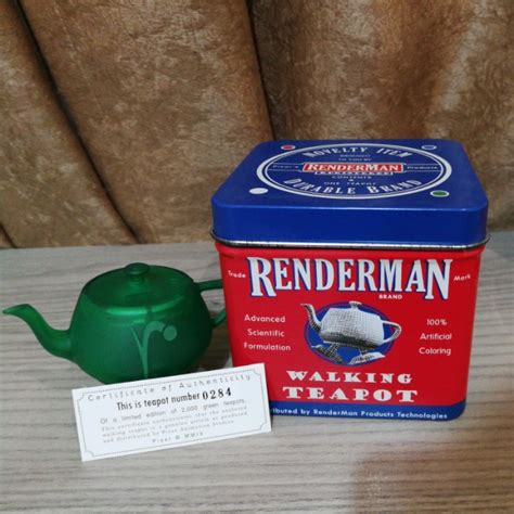 Limited Edition PIXAR-Renderman Walking Teapot Collectible, Hobbies & Toys, Toys & Games on ...