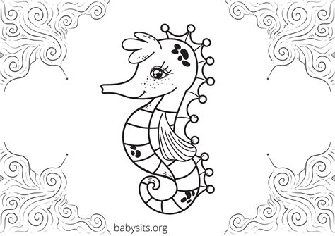 Free printable colouring pages of sea animals