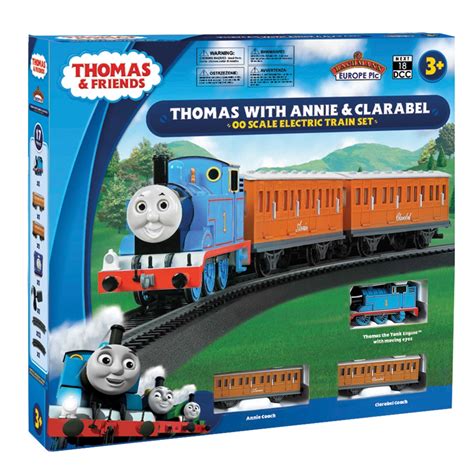 Bachmann 00642 Thomas & Friends - Thomas w/Annie & Clarabel Train Set ...