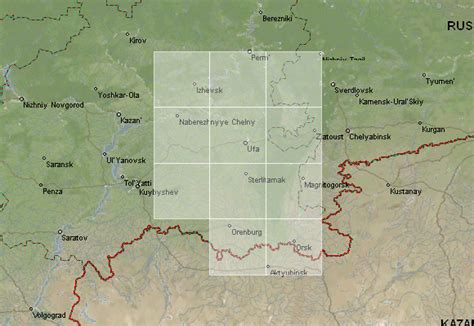 Download Bashkortostan topographic maps - mapstor.com