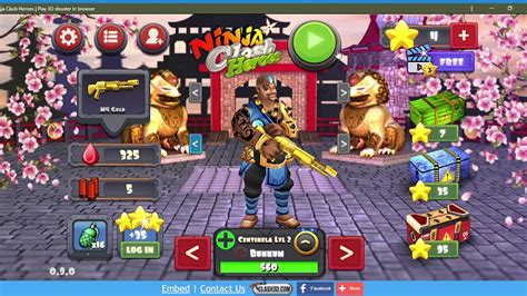 Ninja Clash Heroes Play 3D shooter in browser 2020 - YouTube