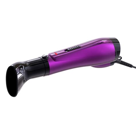 Hot Air Brush supplier Professional Rotating Hot Air Hair Styler Brush