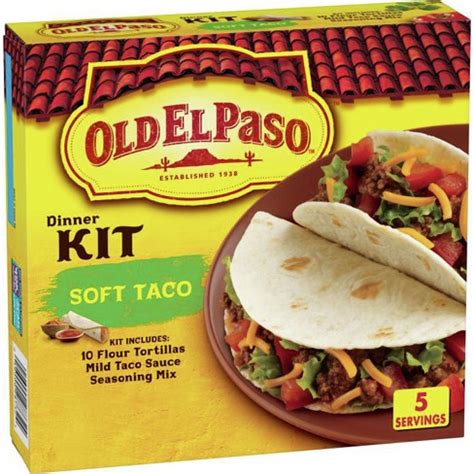 Old El Paso Soft Taco Dinner Kitc - 12.5oz : Target