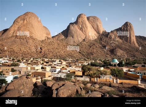 The Taka Mountains and the town of Kassala, Sudan, Africa Stock Photo - Alamy