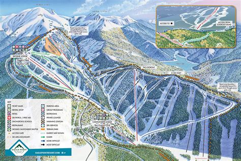 Eagle Point Trail Map | OnTheSnow