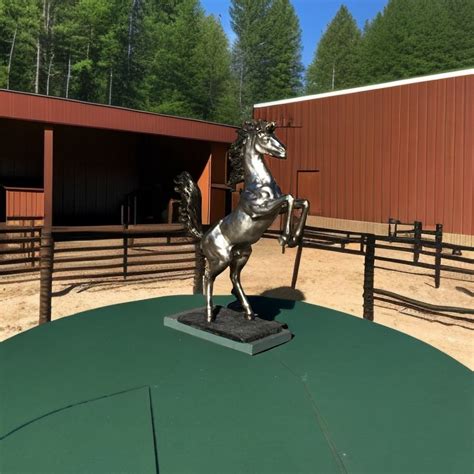 Lifesize Bronze Ferrari Horse Statue for Sale - YouFine