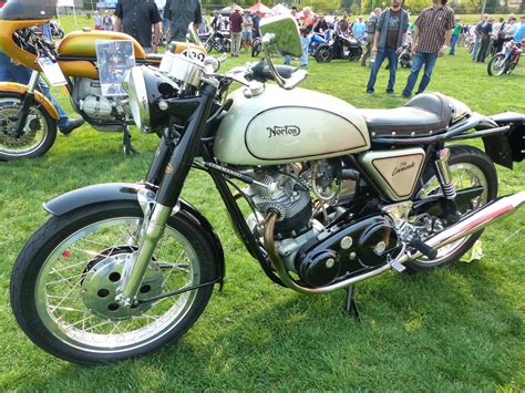 OldMotoDude: 1970 Norton LR Fastback Commando on display at "The Meet" 2015 Vintage Motorcycle ...