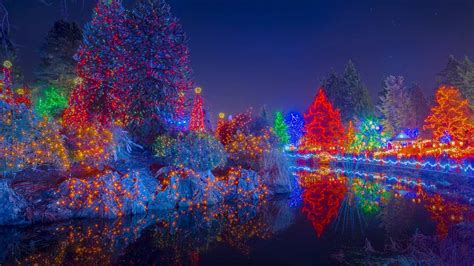 Festival of Lights at VanDusen Botanical Garden, Vancouver, British ...