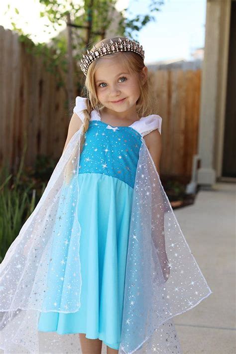 Elsa Dress, Elsa Costume, Frozen Party, Princess Dress, Frozen Birthday Party Dress, Handmade ...