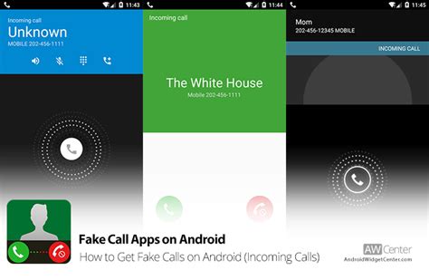 Fake Call Apps: How to Get Fake Calls on Android (Incoming Calls)