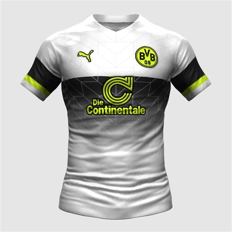 BVB x Puma 2023/24 Away Kit Concept - FIFA 23 Kit Creator Showcase