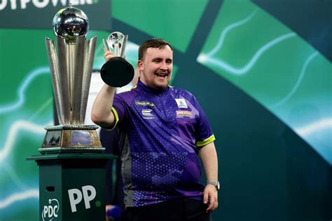 Luke Littler fires defiant two-word message after losing World Darts ...