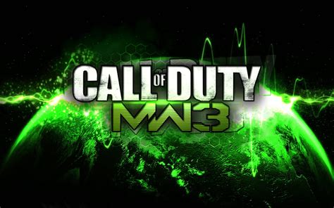 Call of Duty: Modern Warfare 3 Wallpaper Logo Splash