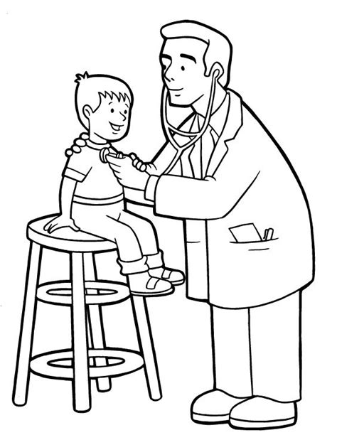 Doctor Coloring Pages - Best Coloring Pages For Kids | Coloring pages ...