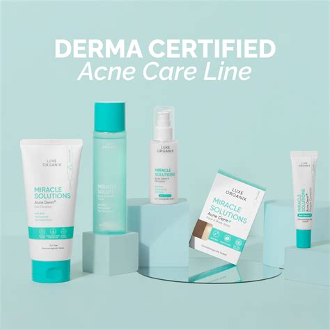 SKIN CARE ALERT: Luxe Organix’s Acne Care Line is Now Dermatologically Tested and Certified!