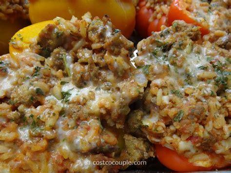 Kirkland Signature Stuffed Bell Peppers | Stuffed peppers, Costco stuffed peppers recipe ...