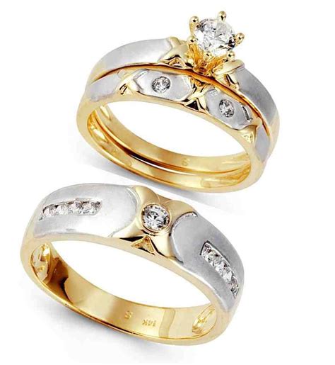 Platinum Wedding Ring Sets For Him And Her His And Her Wedding Rings, Cool Wedding Rings ...