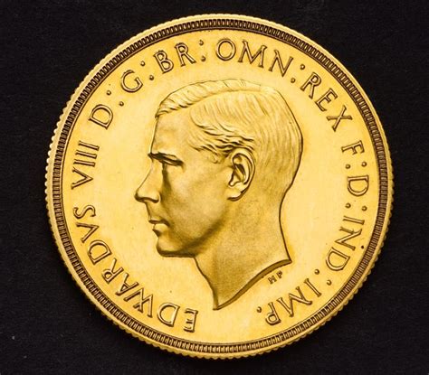 Edward VIII pattern two pounds. 1937. (Photo: Royal Mint) | Munten