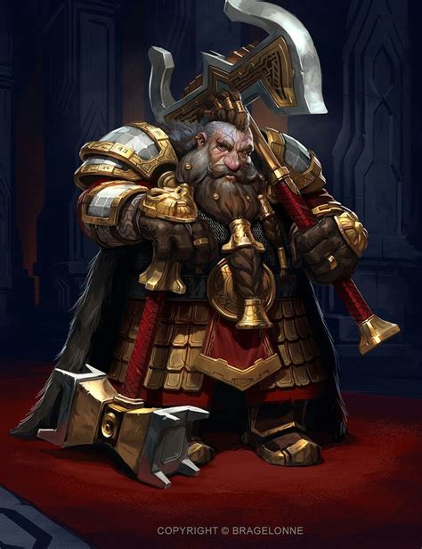 Pin by Сергей Барабанов on Fantasy art | Fantasy dwarf, Dwarf fighter, Fantasy character design