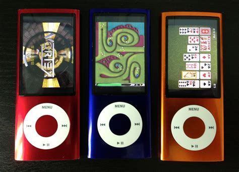 iPod nano 5 in different colors Apple Computer, Ipod Nano, Mp3 Player ...