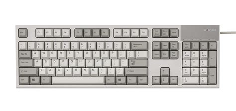 Realforce R2 Keyboard (Full, Ivory, Mixed Key Weight) Full Mixed weight Ivory for sale | North ...