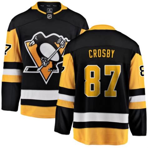 Men's Breakaway Pittsburgh Penguins Sidney Crosby Fanatics Branded Home ...