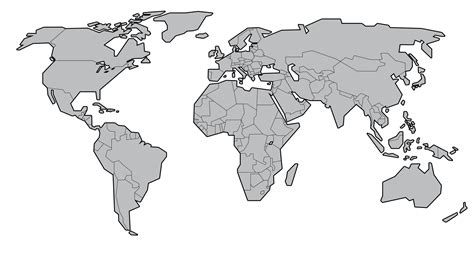 Mapa Del Mundo Del Vector Mapa Del Mundo Mapas Del Mundo | My XXX Hot Girl