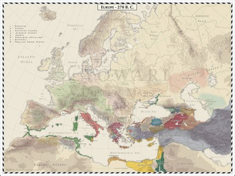 Europe - 270 BC by Cyowari on DeviantArt