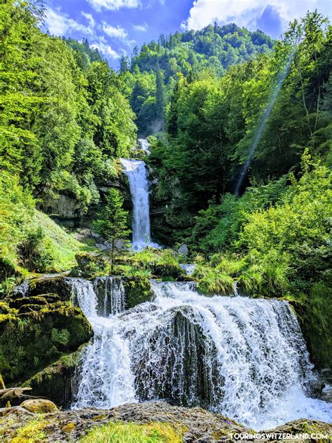 Most Beautiful Waterfalls in Switzerland | Touring Switzerland