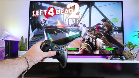 Left 4 Dead 2 | XBOX 360 POV Gameplay Test, Impression| 4K HDR LED TV| - YouTube