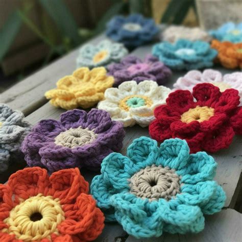 Crochet Flower Stock Photos, Images and Backgrounds for Free Download