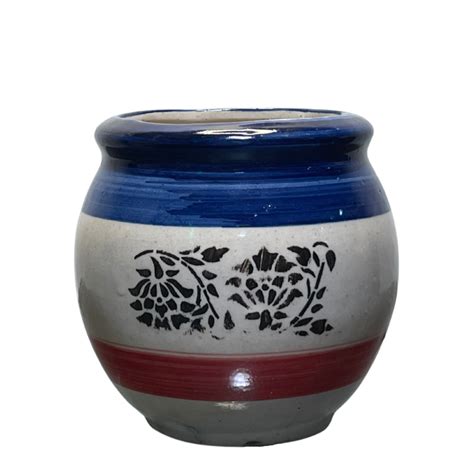 Matka Painted Ceramic Pot - Plaantghar