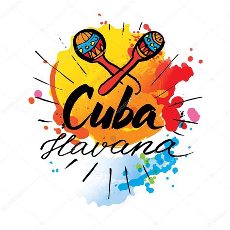 Cuba Havana logo Stock Vector Image by ©iriskana #115147586