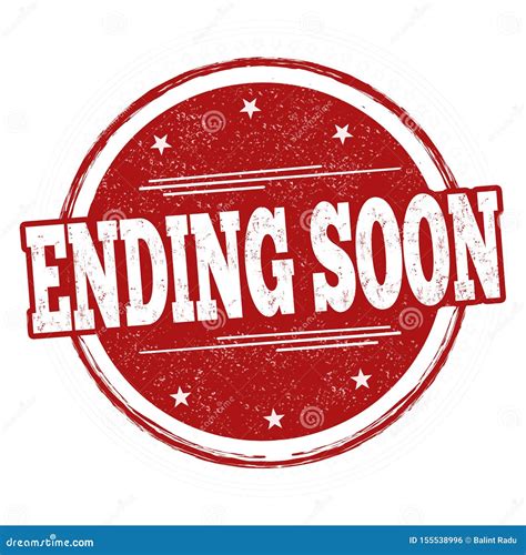 Ending Soon Stamp Vector Illustration | CartoonDealer.com #125006340