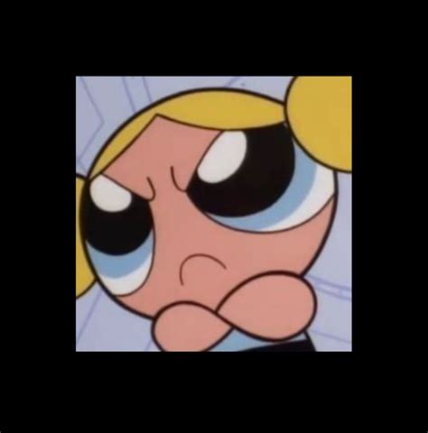 Powerpuff Girls Bubbles Angry