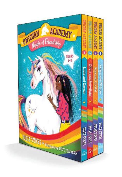 Unicorn Academy: Magic of Friendship Boxed Set (Books 5-8) by Julie Sykes, Paperback ...