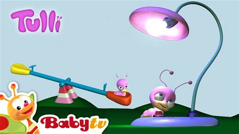 Seesaw & lamp 🛋️ | Exploring with Tulli the Caterpillar | Videos for Kids | Full Episode @BabyTV ...