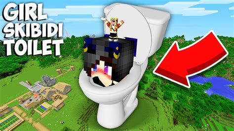 I found BIGEST GIRL SKIBIDI TOILET in Minecraft ! GIRL SKIBIDI TOILET ...