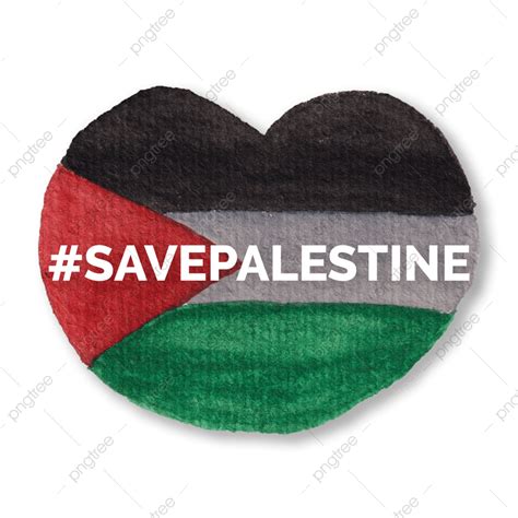 Free Palestine PNG Transparent, Free Palestine With Hearts Transparent Background, Flag, Middle ...