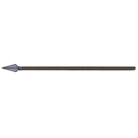 How to Draw a Spear - Easy Drawing Tutorial For Kids