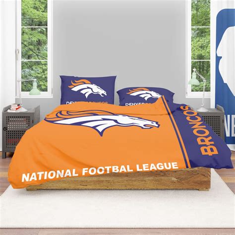 Buy NFL Denver Broncos Bedding Comforter Set | Up To 50% Off