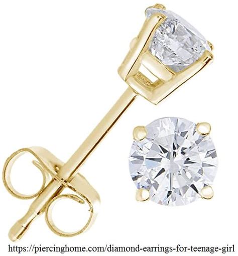 15 Best Diamond Earrings for Teenage Girl in 2021 | Complete Guide - Piercinghome