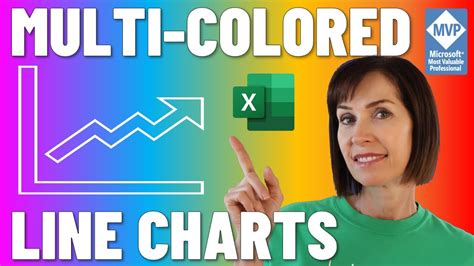 Multi-colored Excel Line Charts | The Learning Zone