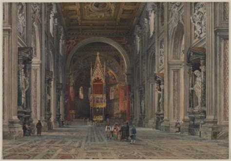 Interior of San Giovanni in Laterano, Rome | Cleveland Museum of Art