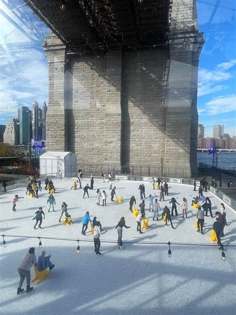 Ice Skating - Brooklyn Bridge Park