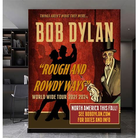 Bob Dylan October 2023 Tour Poster - Etsy