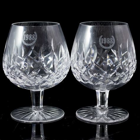 Sold at Auction: Waterford Crystal Cognac Glasses