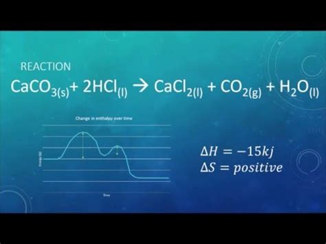 Chemical Equation of CaCO3 and HCl - YouTube