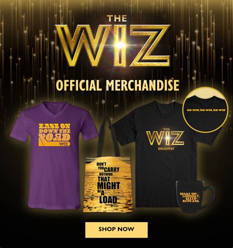 WIZ Homepage – Araca Event Merch